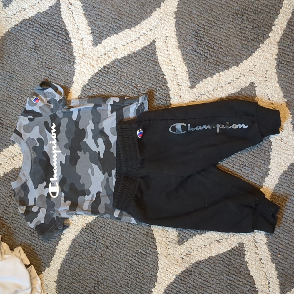 Champion 12 months matching outfit